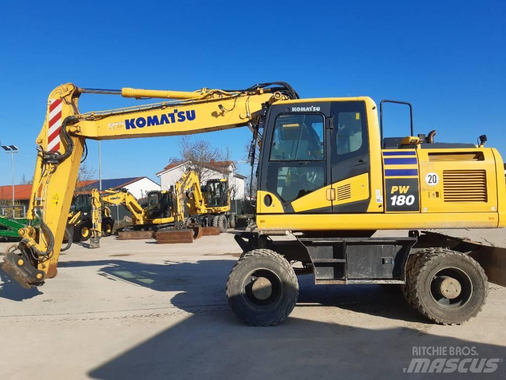 Komatsu PW180-11 Hjulgravere