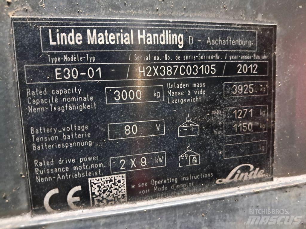 Linde E30-01 Elektriske trucker