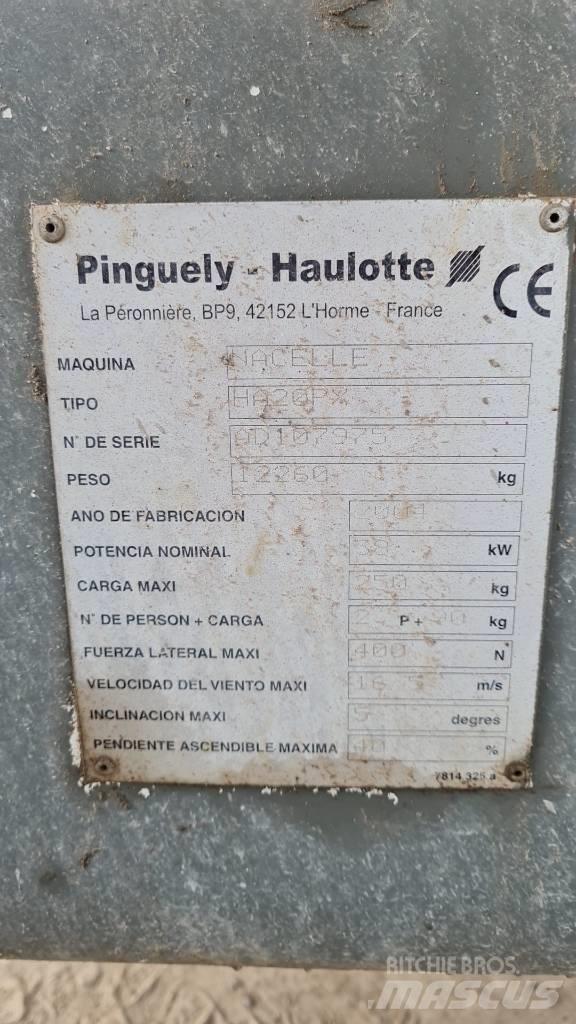 Haulotte HA 20 PX Leddede bomlifter