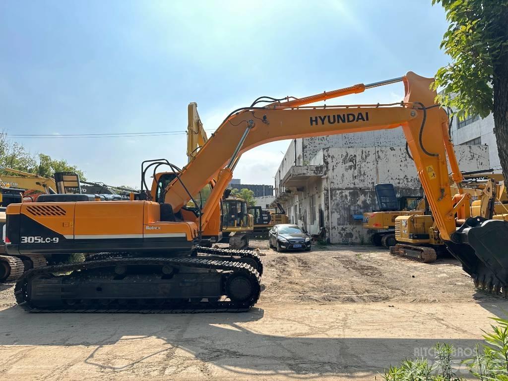 Hyundai R305LC-9s Beltegraver