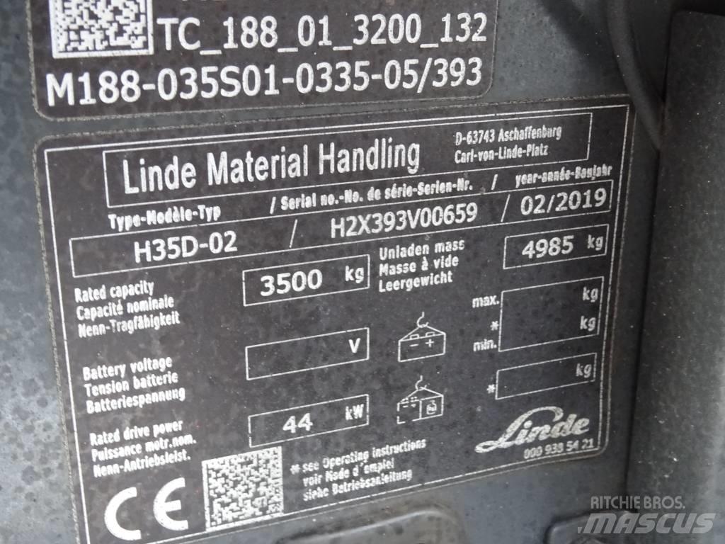 Linde H35D-02 Diesel Trucker