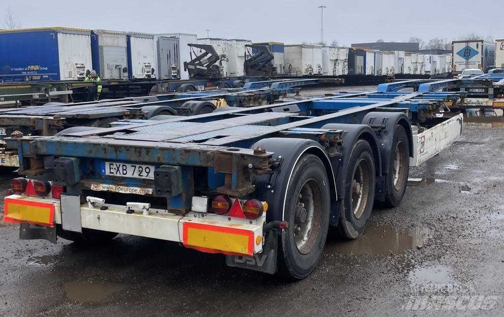 Krone Krone SDC27 Containerchassis Semitrailere