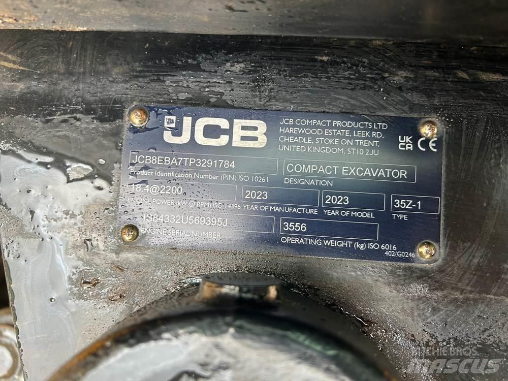 JCB 35Z-1 Minigravere <7t