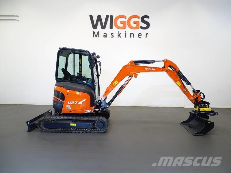 Kubota U 27-4 Minigravere <7t