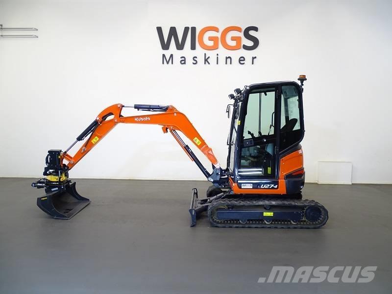 Kubota U 27-4 Minigravere <7t