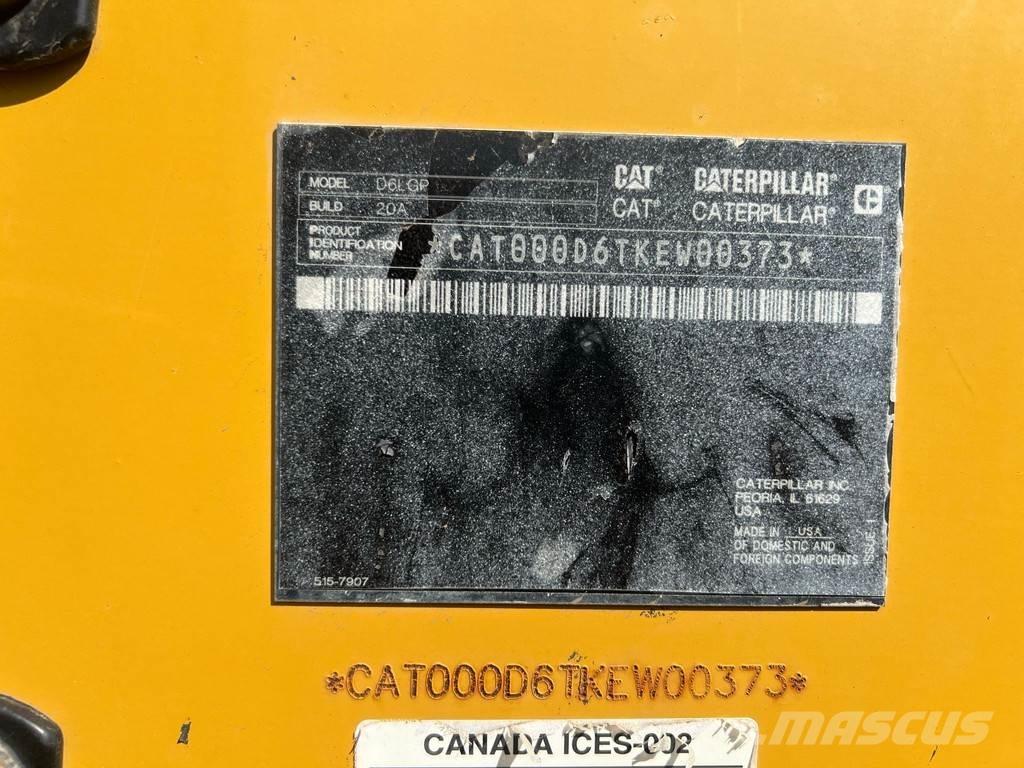 CAT D6 LGP Dozere Beltegående