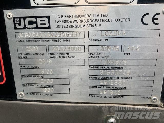JCB 403 Hjullastere