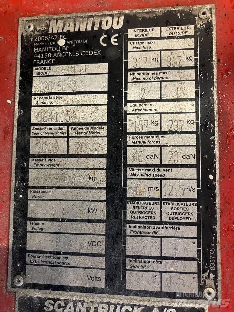 Manitou 120SE Sakselifter