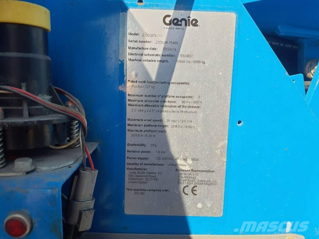 Genie Z30/20N Leddede bomlifter