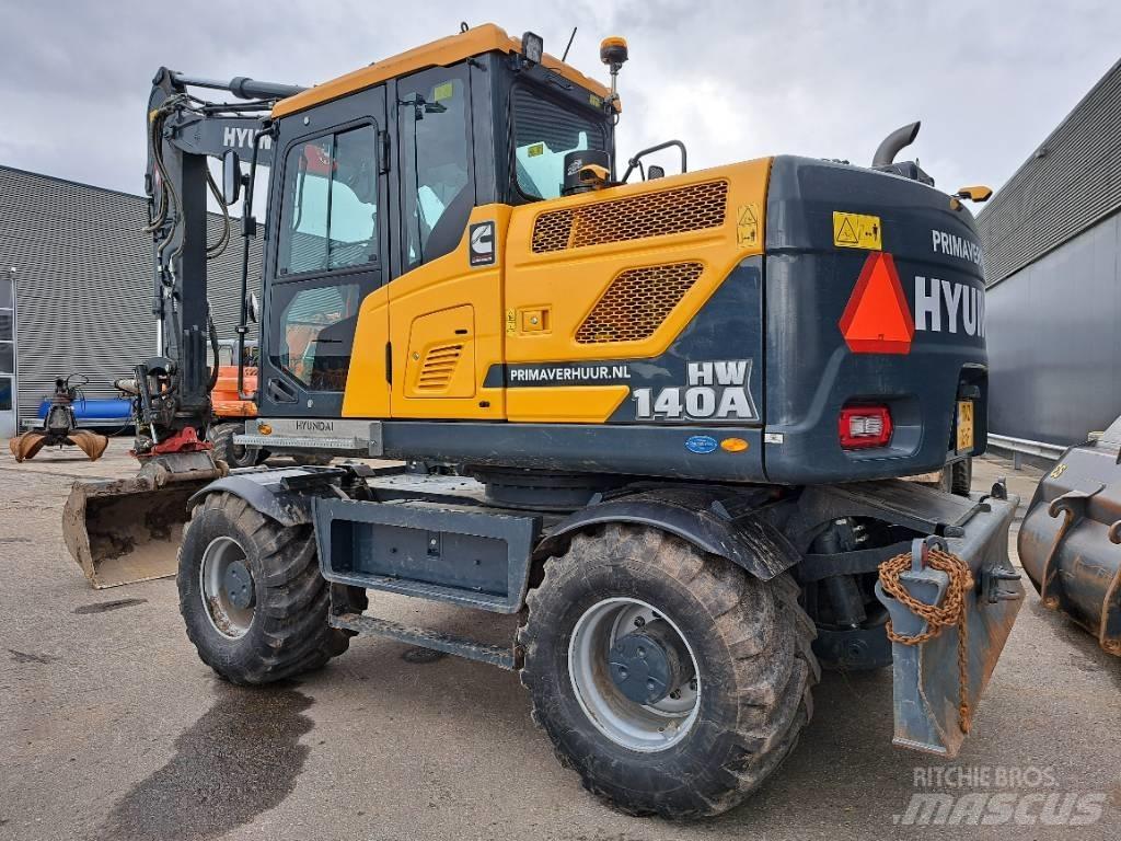 Hyundai HW140A Hjulgravere