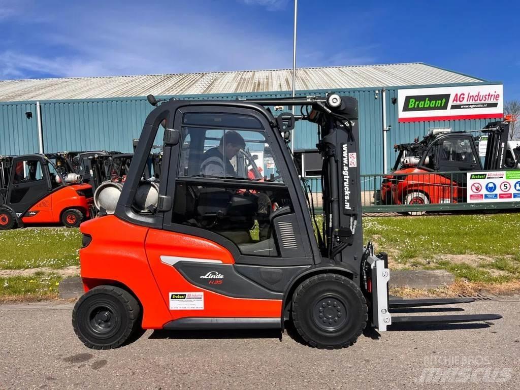 Linde H35T-01 Propan trucker