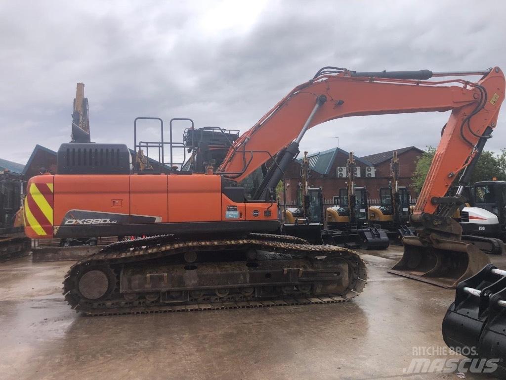 Doosan DX380LC-5 Beltegraver