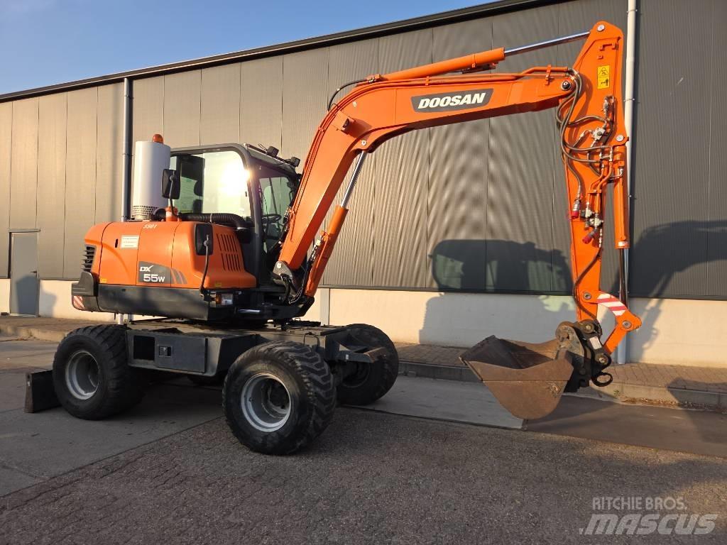 Doosan DX 55 W Hjulgravere