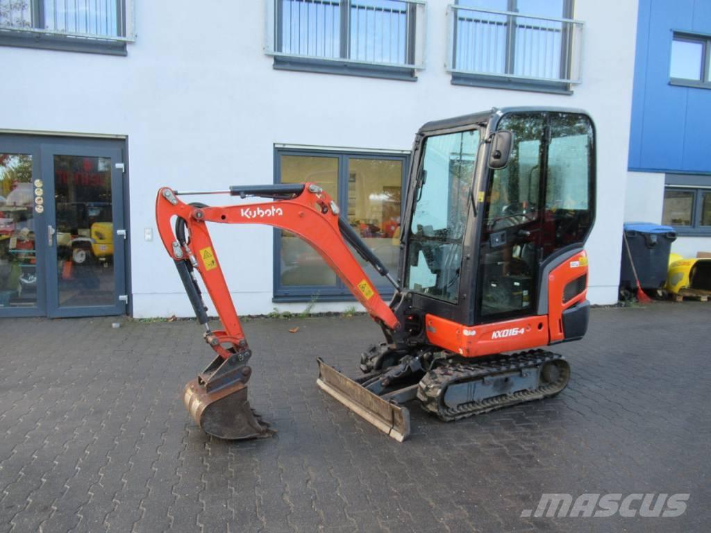 Kubota KX 016-4 Minigravere <7t