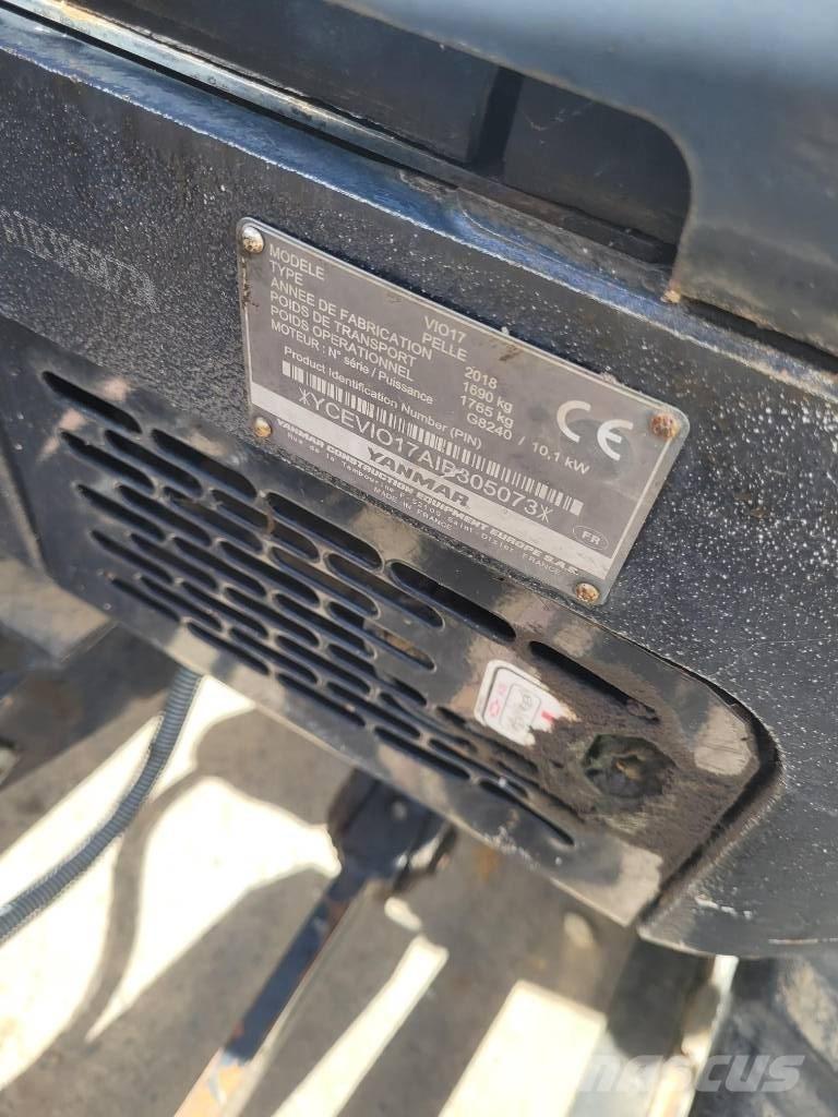 Yanmar Vio 17 U Minigravere <7t