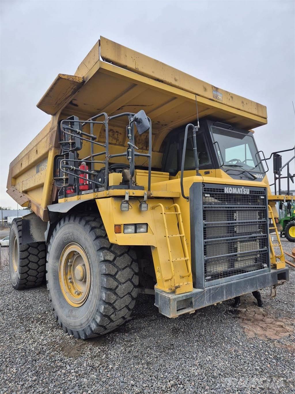 Komatsu HD605 Rammestyrte Dumpere