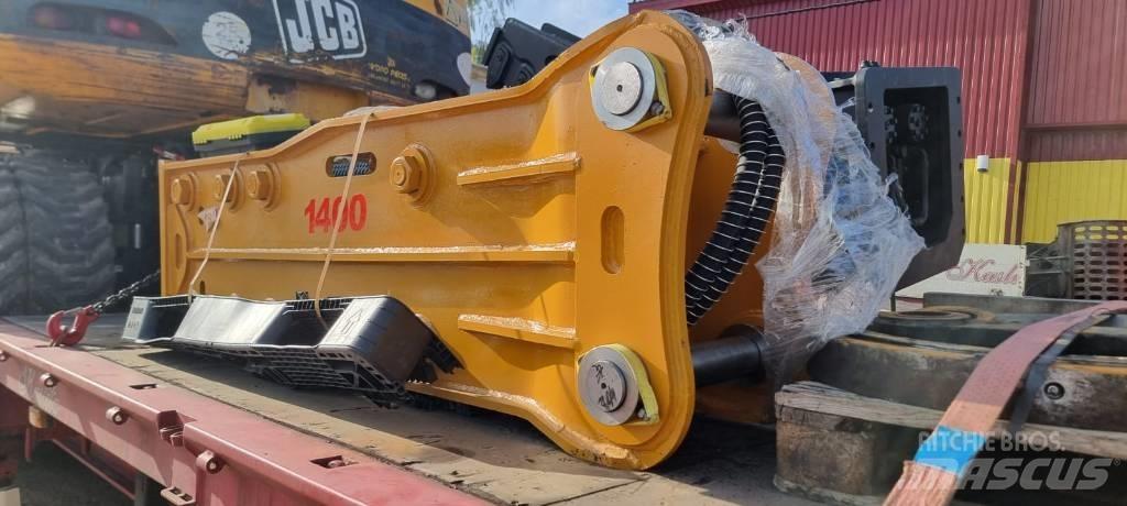 Hanner 1400 Hydrauliske hammere