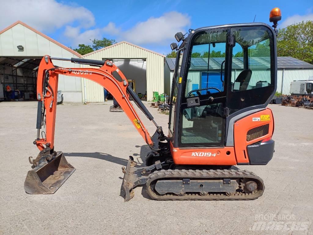 Kubota KX 019-4 Minigravere <7t