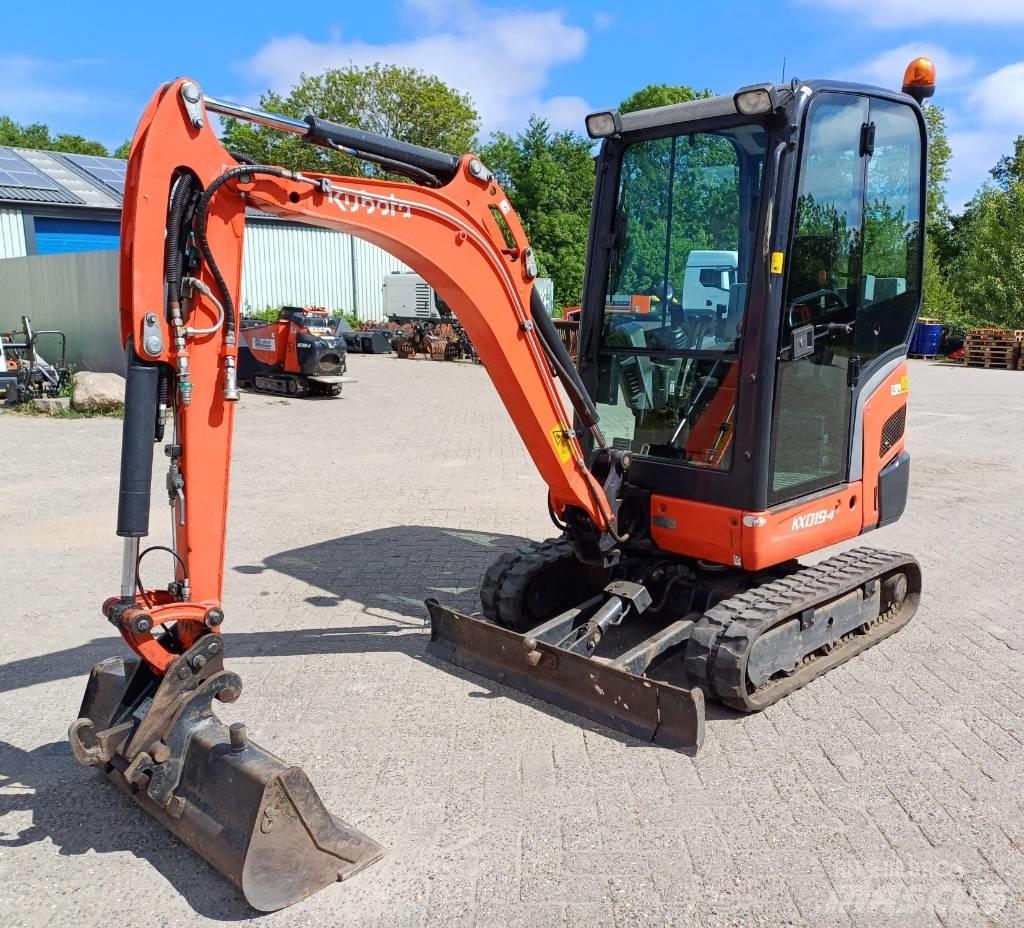 Kubota KX 019-4 Minigravere <7t