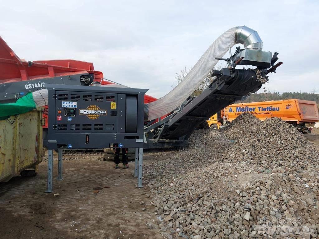 Screenpod Airvac 52 Utstyr for avfall sortering