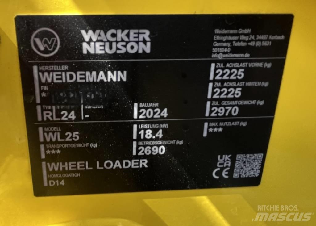 Wacker Neuson WL 25 Hjullastere