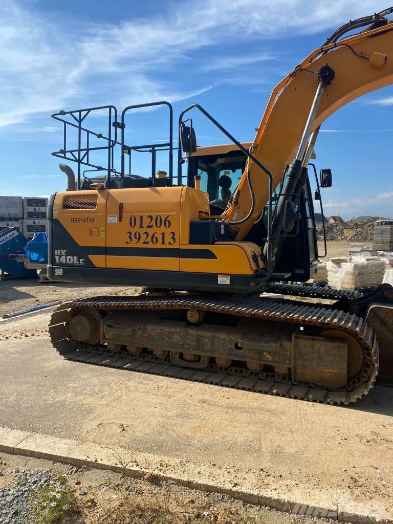 Hyundai HX140LC Beltegraver