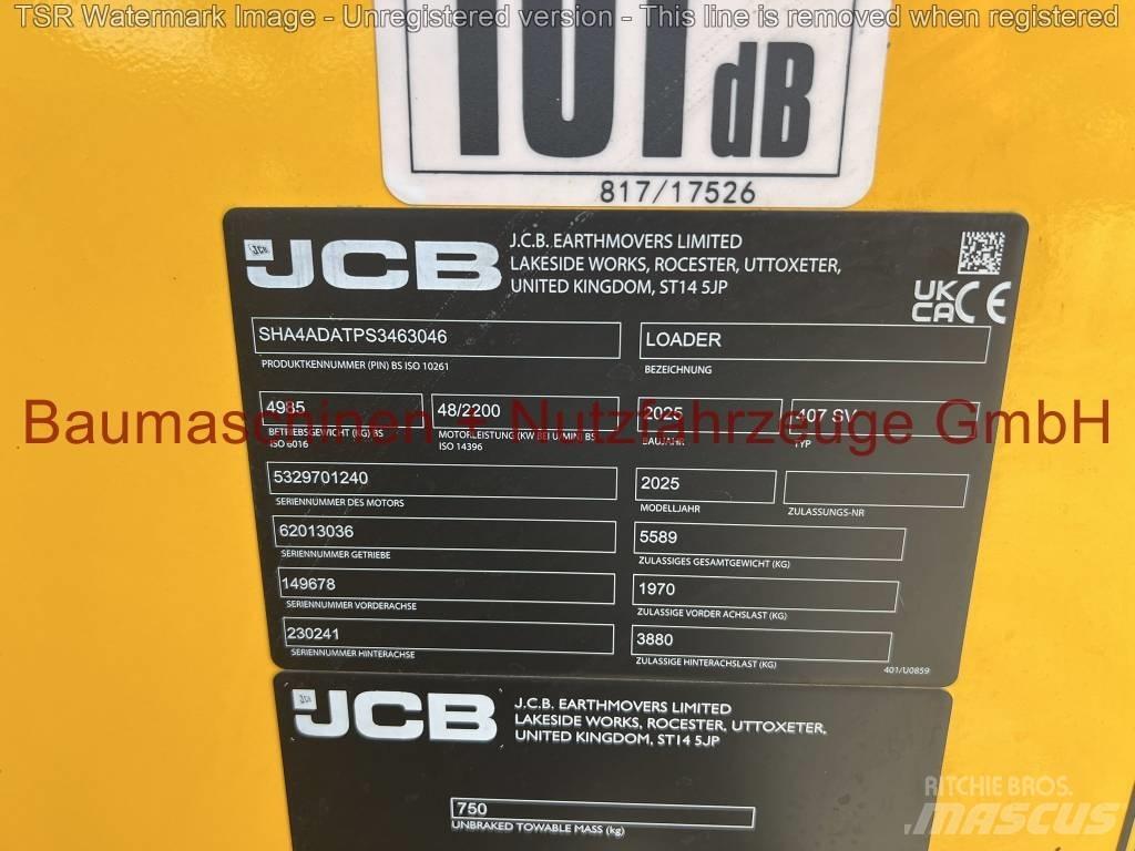 JCB 407 Klima -Demo- Hjullastere