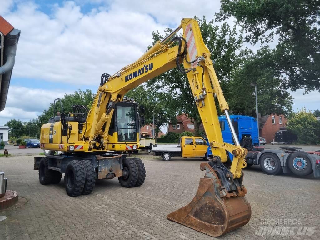 Komatsu PW 160-7E0 Hjulgravere