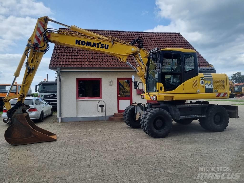 Komatsu PW 160-7E0 Hjulgravere
