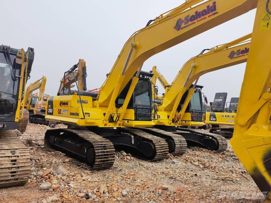 Komatsu pc200-8 Beltegraver