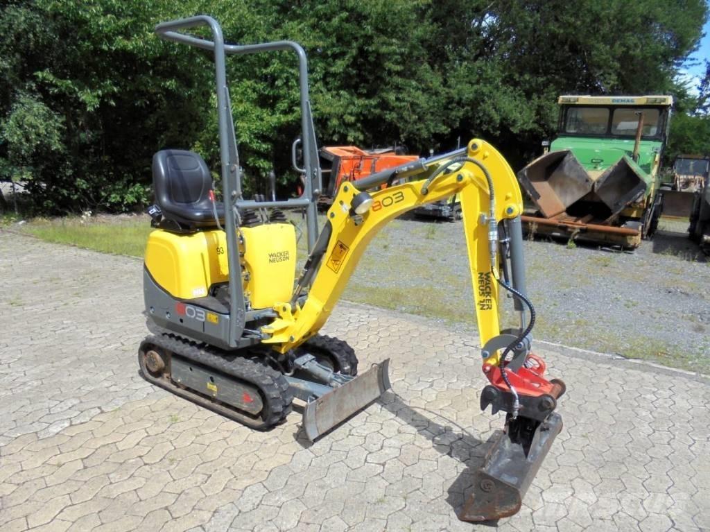 Wacker Neuson 803 Minigravere <7t