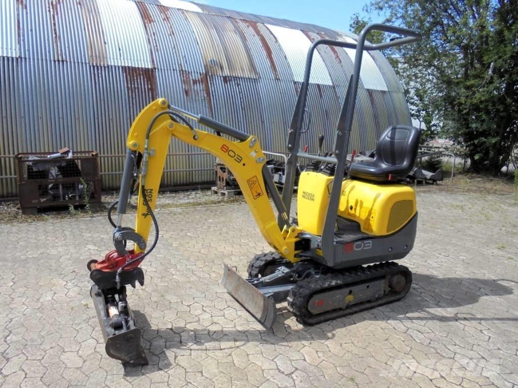 Wacker Neuson 803 Minigravere <7t