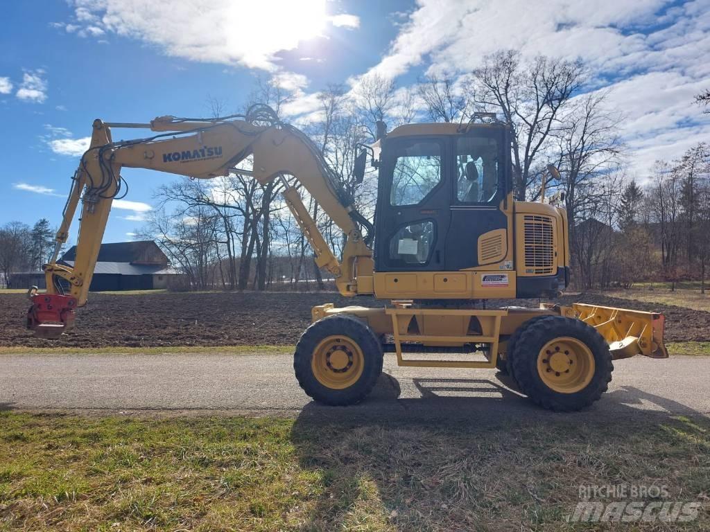Komatsu PW 118 MR -8 Hjulgravere