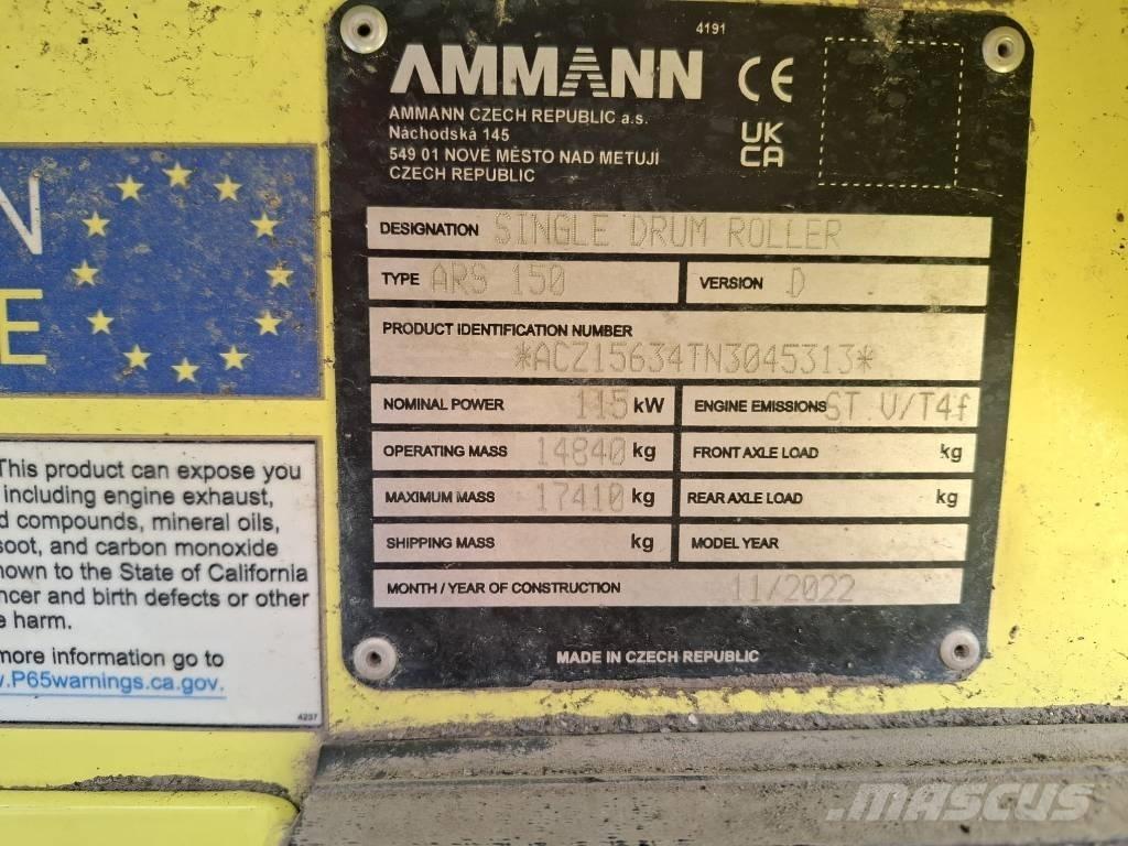 Ammann ARS 150D Stampere