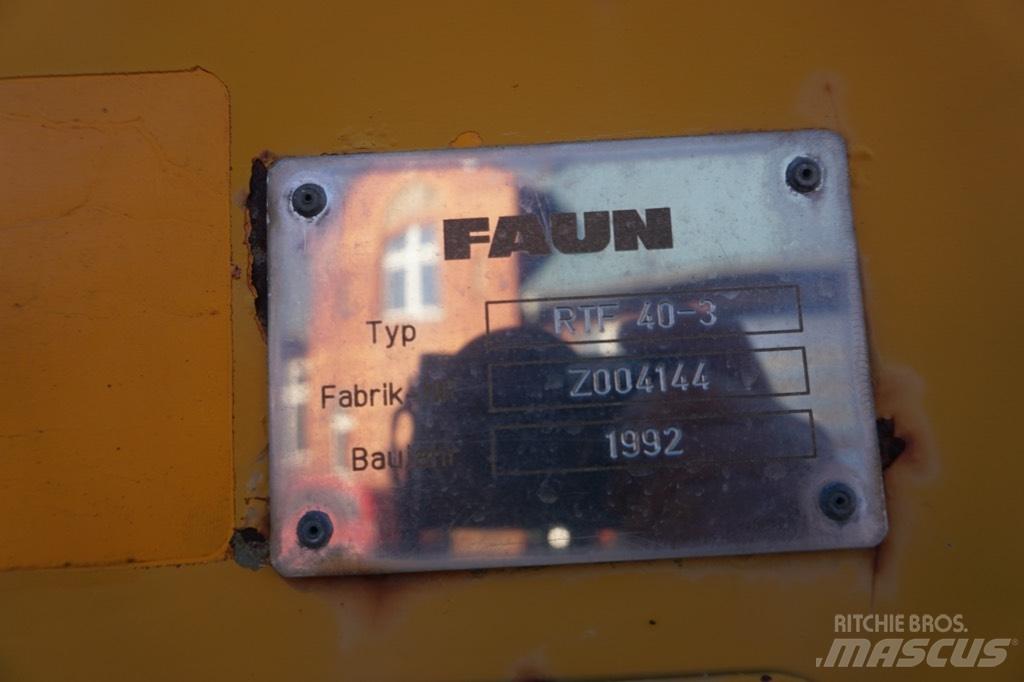 Faun RTF 40-3 Allterreng kraner