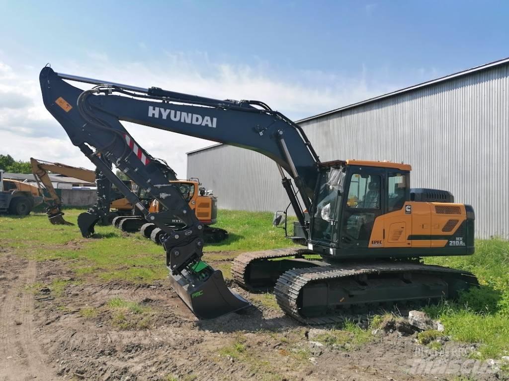 Hyundai HX210AL Beltegraver