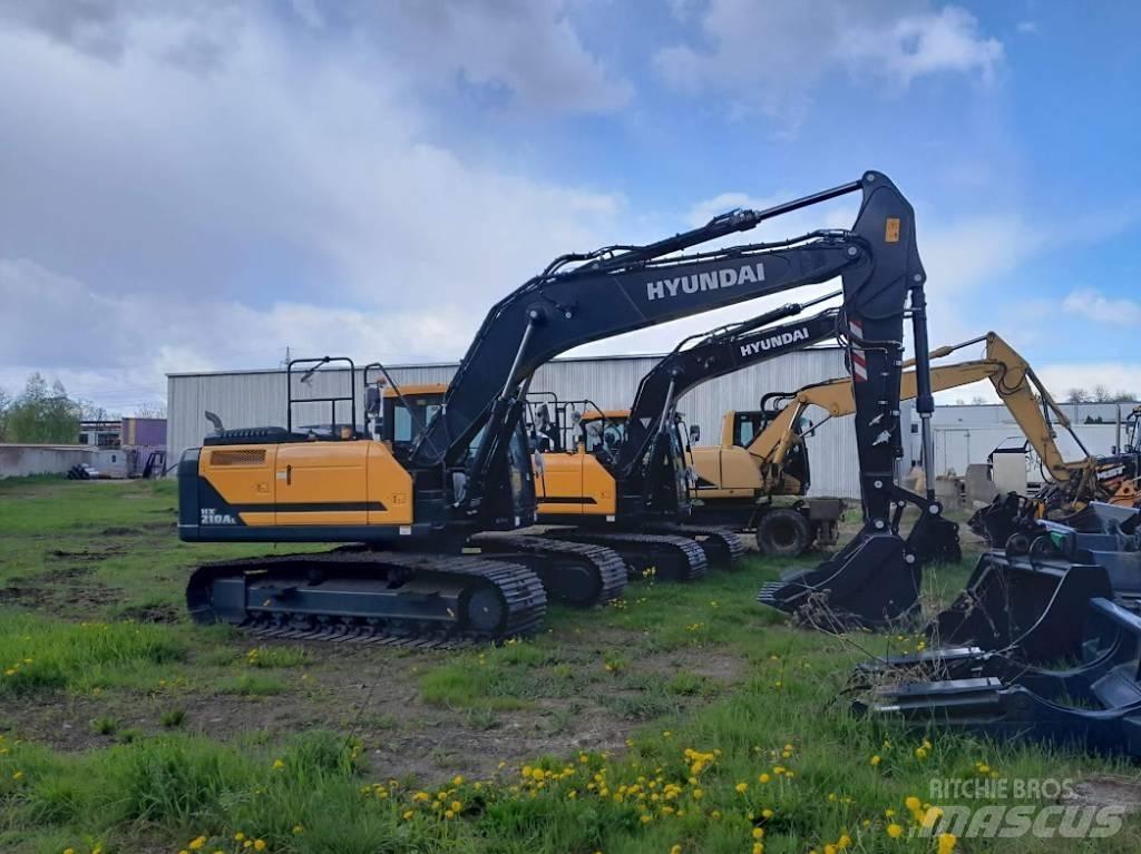 Hyundai HX210AL Beltegraver