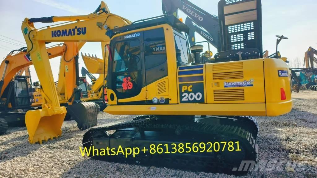 Komatsu PC 200-8 Beltegraver