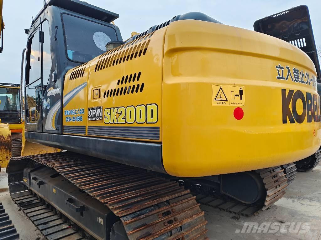 Kobelco SK 200 D Beltegraver