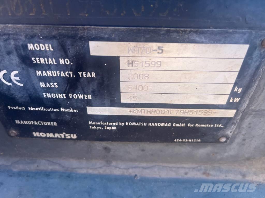 Komatsu WA 70-5 Minilastere
