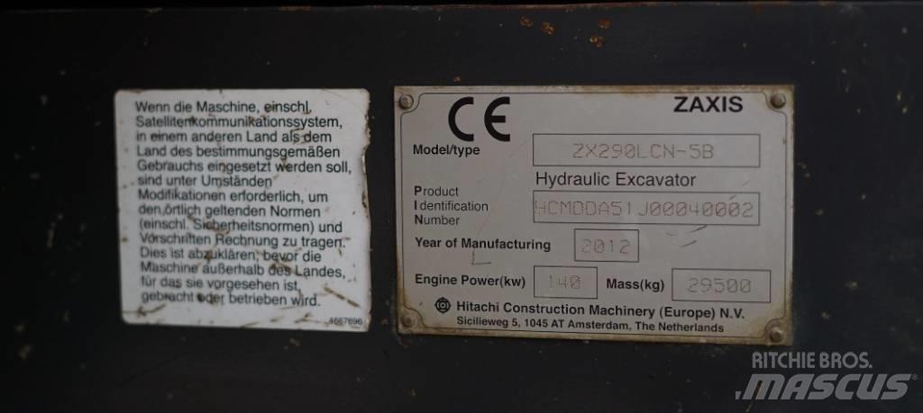 Hitachi ZX 290 Beltegraver
