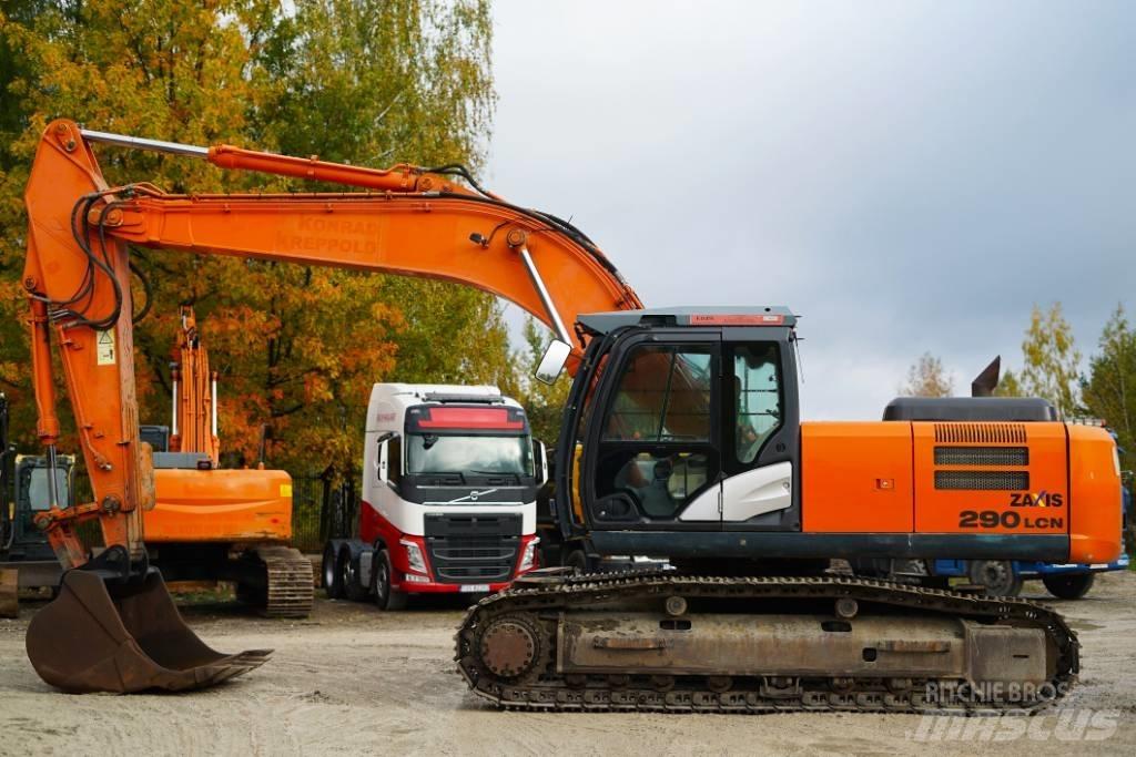 Hitachi ZX 290 Beltegraver