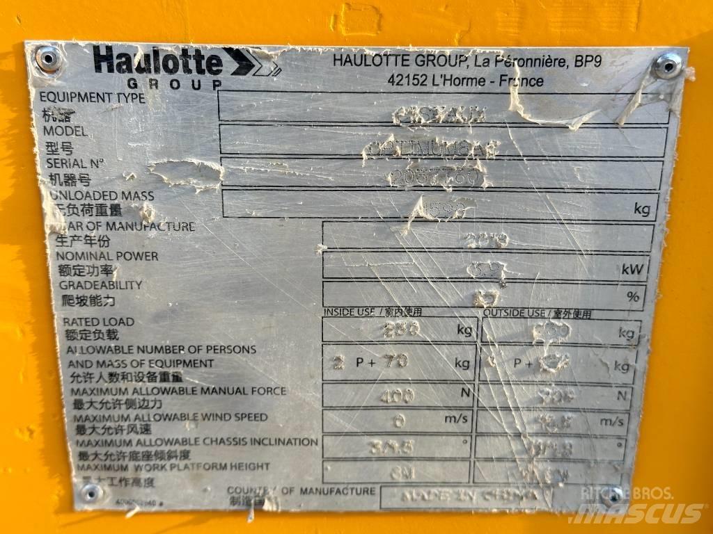Haulotte OPTIMUM 8 Sakselifter