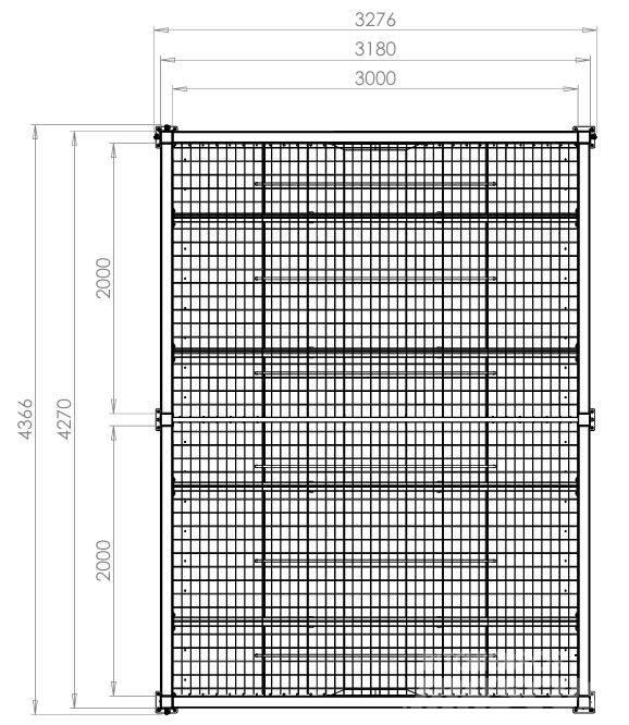  Grain intake pit 3x4 Potetsorterere