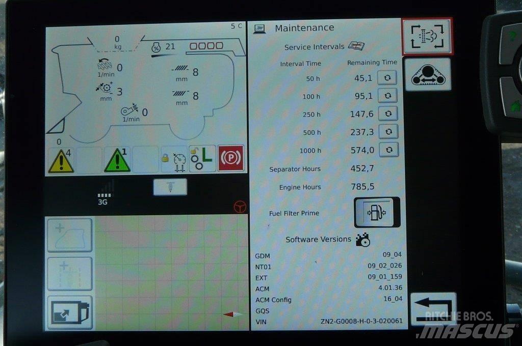 Fendt Ideal 8 Skurtreskere
