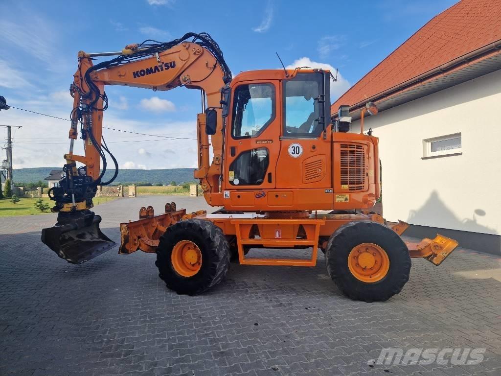 Komatsu PW110 Hjulgravere