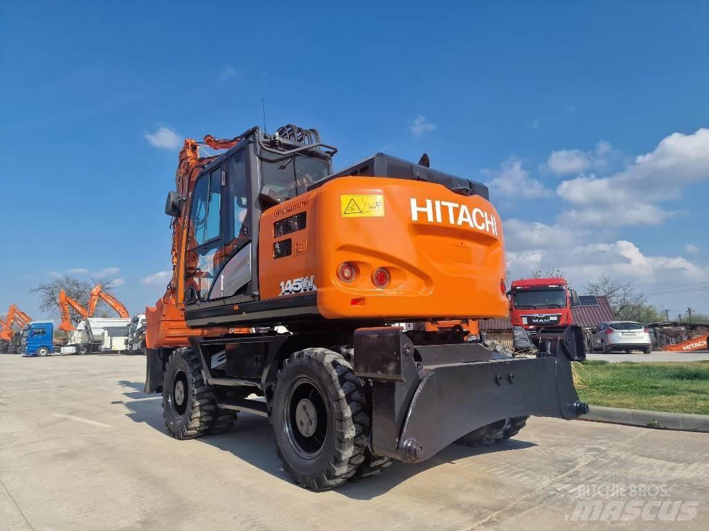 Hitachi ZX 145 W-6 Hjulgravere
