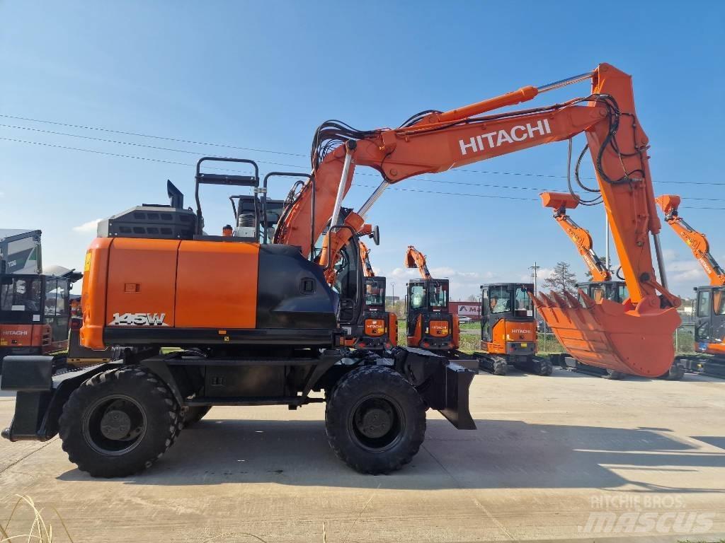 Hitachi ZX 145 W-6 Hjulgravere