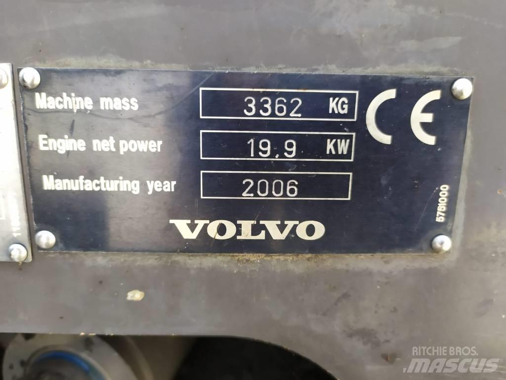 Volvo ECR 38 Minigravere <7t