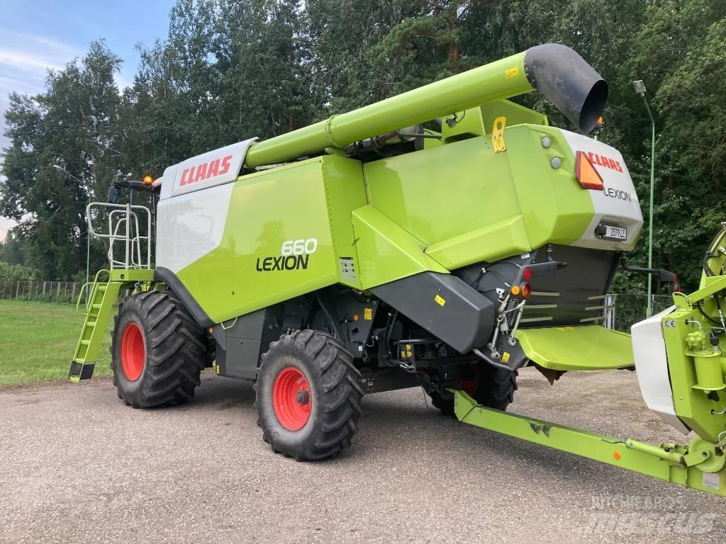 CLAAS Lexion 660 Skurtreskere
